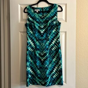 Dressbarn V-neck sheath dress